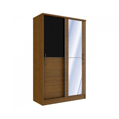 ALMARI PAKAIAN SLIDING DOOR 2 PINTU+ KACA  ORBITREND AR5121